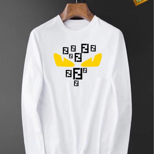 Cheap Fendi T-Shirts Long Sleeved For Unisex #1235589 Replica Wholesale [$34.00 USD] [ITEM#1235589] on Replica Fendi T-Shirts