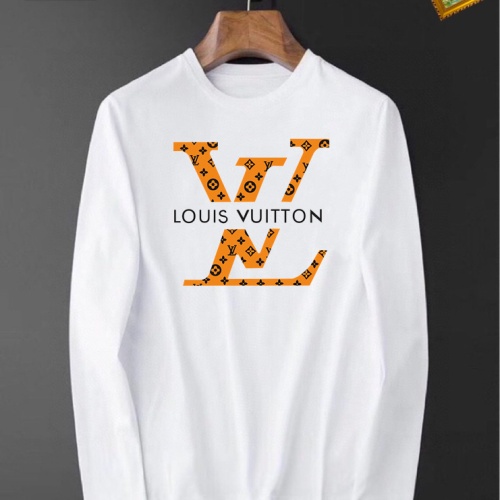 Cheap Louis Vuitton LV T-Shirts Long Sleeved For Unisex #1235595 Replica Wholesale [$34.00 USD] [ITEM#1235595] on Replica Louis Vuitton LV T-Shirts