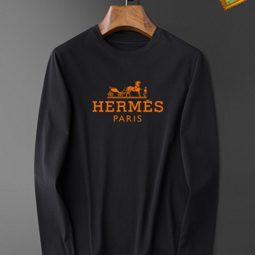 Cheap Hermes T-Shirts Long Sleeved For Unisex #1235598 Replica Wholesale [$34.00 USD] [ITEM#1235598] on Replica Hermes T-Shirts