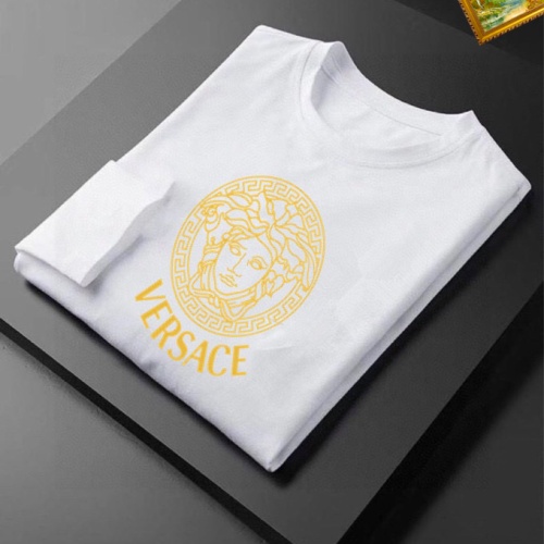 Cheap Versace T-Shirts Long Sleeved For Unisex #1235609 Replica Wholesale [$34.00 USD] [ITEM#1235609] on Replica Versace T-Shirts