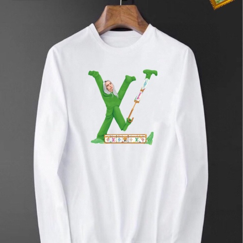 Cheap Louis Vuitton LV T-Shirts Long Sleeved For Unisex #1235623 Replica Wholesale [$34.00 USD] [ITEM#1235623] on Replica Louis Vuitton LV T-Shirts