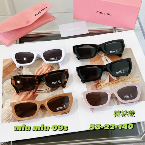 Cheap MIU MIU AAA Quality Sunglasses #1235632 Replica Wholesale [$48.00 USD] [ITEM#1235632] on Replica MIU MIU AAA Sunglasses