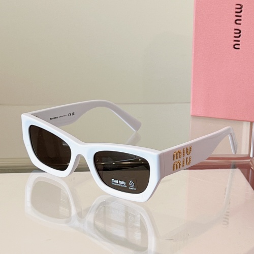 Cheap MIU MIU AAA Quality Sunglasses #1235633 Replica Wholesale [$48.00 USD] [ITEM#1235633] on Replica MIU MIU AAA Sunglasses