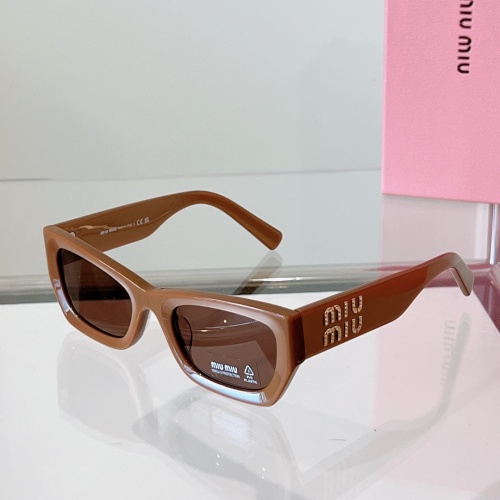 Cheap MIU MIU AAA Quality Sunglasses #1235634 Replica Wholesale [$48.00 USD] [ITEM#1235634] on Replica MIU MIU AAA Sunglasses