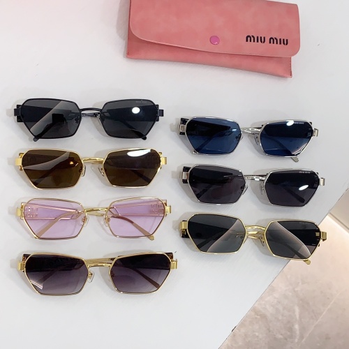 Cheap MIU MIU AAA Quality Sunglasses #1235642 Replica Wholesale [$60.00 USD] [ITEM#1235642] on Replica MIU MIU AAA Sunglasses