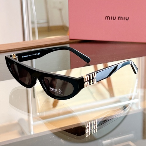 Cheap MIU MIU AAA Quality Sunglasses #1235644 Replica Wholesale [$64.00 USD] [ITEM#1235644] on Replica MIU MIU AAA Sunglasses