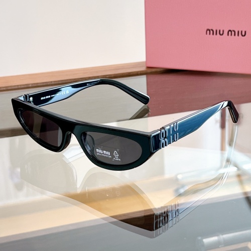 Cheap MIU MIU AAA Quality Sunglasses #1235645 Replica Wholesale [$64.00 USD] [ITEM#1235645] on Replica MIU MIU AAA Sunglasses