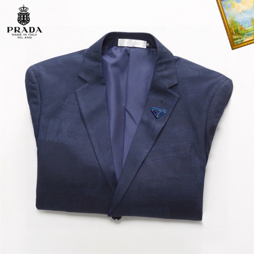 Cheap Prada Jackets Long Sleeved For Men #1235661 Replica Wholesale [$68.00 USD] [ITEM#1235661] on Replica Prada Jackets