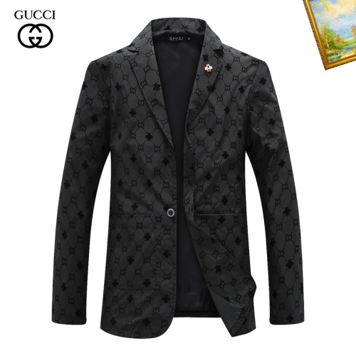 Cheap Gucci Jackets Long Sleeved For Men #1235674 Replica Wholesale [$68.00 USD] [ITEM#1235674] on Replica Gucci Jackets