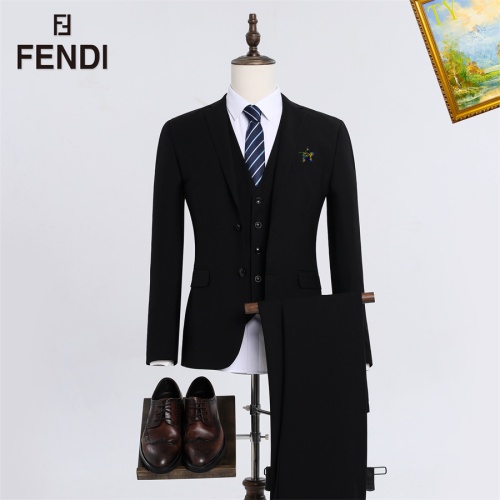 Cheap Fendi Tracksuits Long Sleeved For Men #1235791 Replica Wholesale [$92.00 USD] [ITEM#1235791] on Replica Fendi Tracksuits