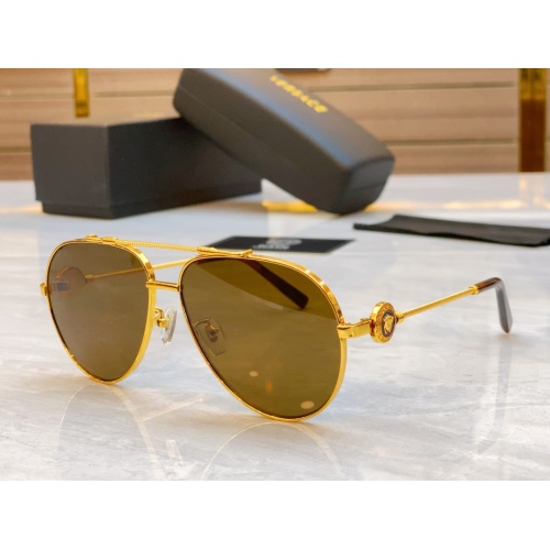 Cheap Versace AAA Quality Sunglasses #1235804 Replica Wholesale [$52.00 USD] [ITEM#1235804] on Replica Versace AAA Quality Sunglasses