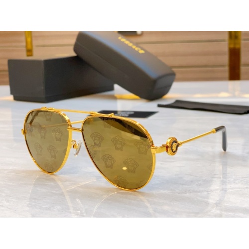 Cheap Versace AAA Quality Sunglasses #1235805 Replica Wholesale [$52.00 USD] [ITEM#1235805] on Replica Versace AAA Quality Sunglasses