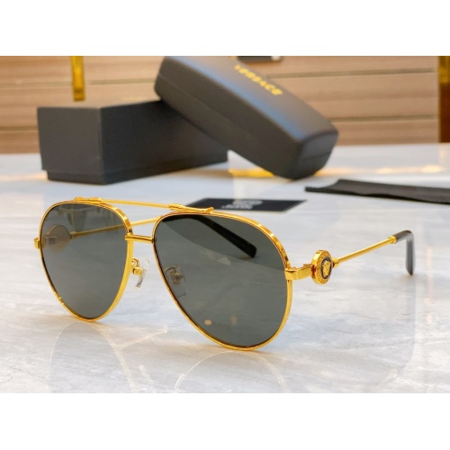 Cheap Versace AAA Quality Sunglasses #1235808 Replica Wholesale [$52.00 USD] [ITEM#1235808] on Replica Versace AAA Quality Sunglasses