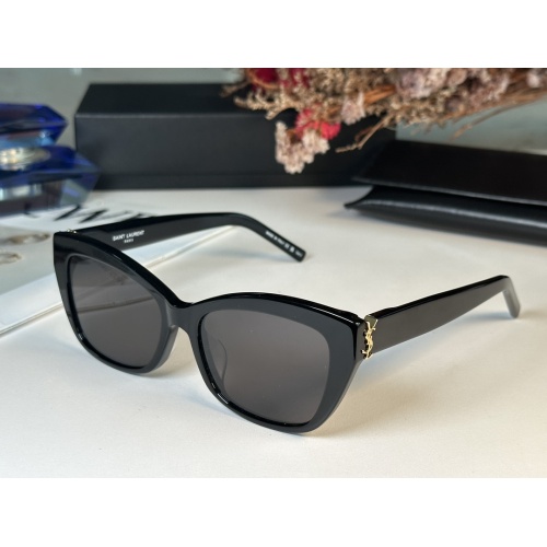 Cheap Yves Saint Laurent YSL AAA Quality Sunglasses #1235844 Replica Wholesale [$52.00 USD] [ITEM#1235844] on Replica Yves Saint Laurent YSL AAA Quality Sunglasses