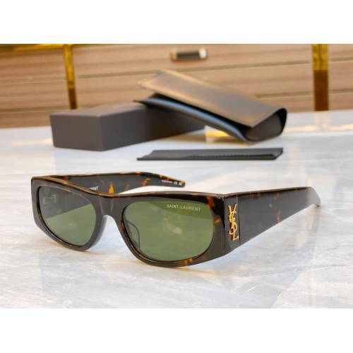 Cheap Yves Saint Laurent YSL AAA Quality Sunglasses #1235867 Replica Wholesale [$60.00 USD] [ITEM#1235867] on Replica Yves Saint Laurent YSL AAA Quality Sunglasses