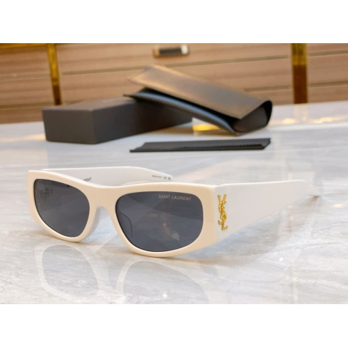 Cheap Yves Saint Laurent YSL AAA Quality Sunglasses #1235869 Replica Wholesale [$60.00 USD] [ITEM#1235869] on Replica Yves Saint Laurent YSL AAA Quality Sunglasses