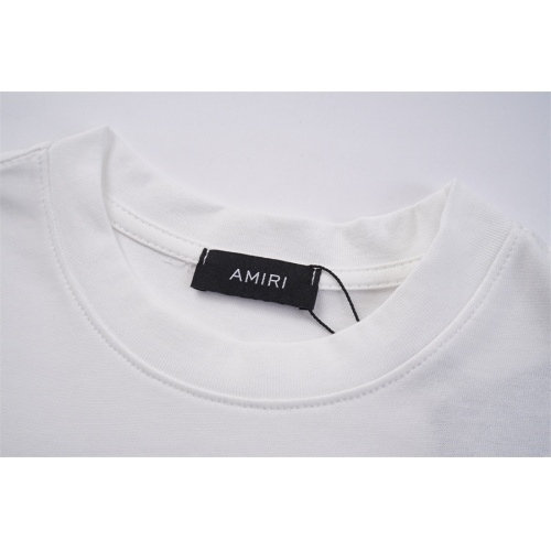 Cheap Amiri T-Shirts Short Sleeved For Unisex #1235976 Replica Wholesale [$32.00 USD] [ITEM#1235976] on Replica Amiri T-Shirts