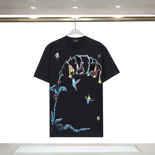 Cheap Amiri T-Shirts Short Sleeved For Unisex #1235977 Replica Wholesale [$32.00 USD] [ITEM#1235977] on Replica Amiri T-Shirts