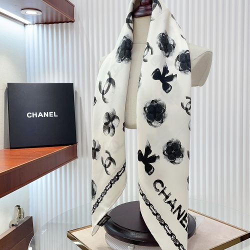 Cheap Chanel Silk Square #1236070 Replica Wholesale [$52.00 USD] [ITEM#1236070] on Replica Chanel Scarves