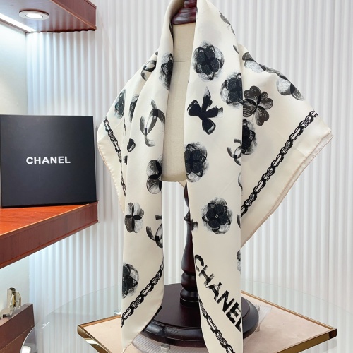 Cheap Chanel Silk Square #1236070 Replica Wholesale [$52.00 USD] [ITEM#1236070] on Replica Chanel Scarves