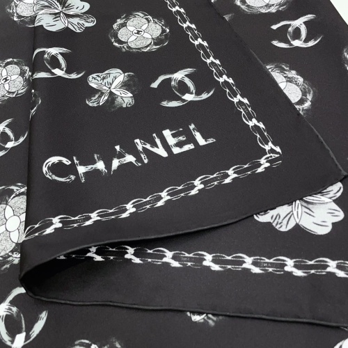 Cheap Chanel Silk Square #1236071 Replica Wholesale [$52.00 USD] [ITEM#1236071] on Replica Chanel Scarves