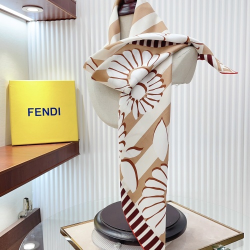 Cheap Fendi Silk Squares #1236079 Replica Wholesale [$52.00 USD] [ITEM#1236079] on Replica Fendi Scarf