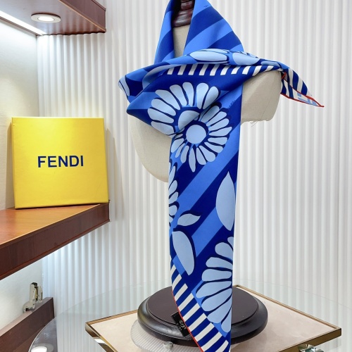 Cheap Fendi Silk Squares #1236080 Replica Wholesale [$52.00 USD] [ITEM#1236080] on Replica Fendi Scarf