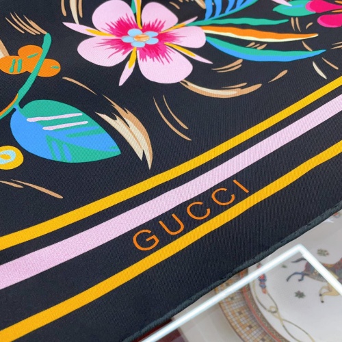 Cheap Gucci Silk Square #1236083 Replica Wholesale [$52.00 USD] [ITEM#1236083] on Replica Gucci Scarf