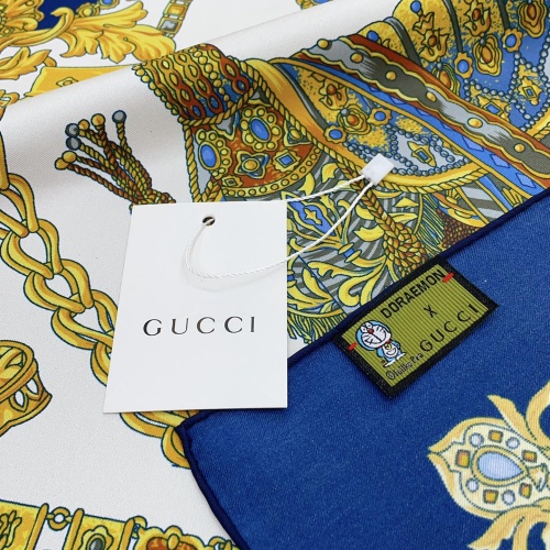 Cheap Gucci Silk Square #1236085 Replica Wholesale [$52.00 USD] [ITEM#1236085] on Replica Gucci Scarf