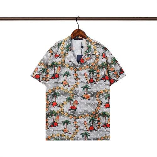 Cheap Louis Vuitton LV Shirts Short Sleeved For Men #1236107 Replica Wholesale [$36.00 USD] [ITEM#1236107] on Replica Louis Vuitton LV Shirts