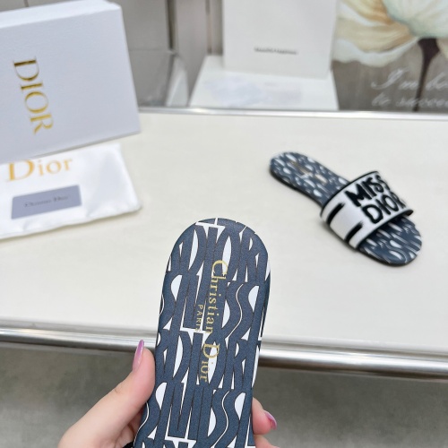 Cheap Christian Dior Slippers For Women #1236182 Replica Wholesale [$76.00 USD] [ITEM#1236182] on Replica Christian Dior Slippers