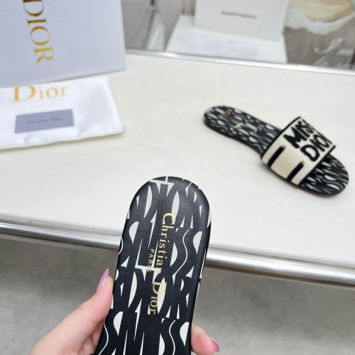 Cheap Christian Dior Slippers For Women #1236183 Replica Wholesale [$76.00 USD] [ITEM#1236183] on Replica Christian Dior Slippers