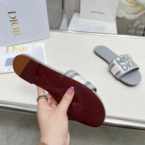 Cheap Christian Dior Slippers For Women #1236190 Replica Wholesale [$76.00 USD] [ITEM#1236190] on Replica Christian Dior Slippers