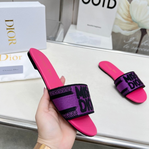 Cheap Christian Dior Slippers For Women #1236198 Replica Wholesale [$76.00 USD] [ITEM#1236198] on Replica Christian Dior Slippers