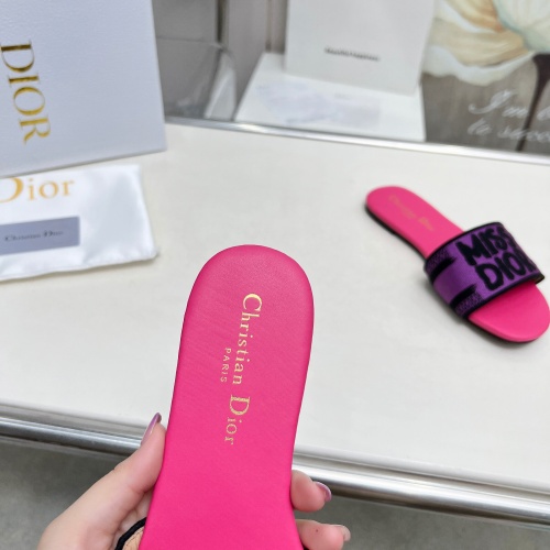 Cheap Christian Dior Slippers For Women #1236198 Replica Wholesale [$76.00 USD] [ITEM#1236198] on Replica Christian Dior Slippers