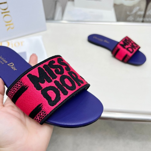 Cheap Christian Dior Slippers For Women #1236239 Replica Wholesale [$76.00 USD] [ITEM#1236239] on Replica Christian Dior Slippers