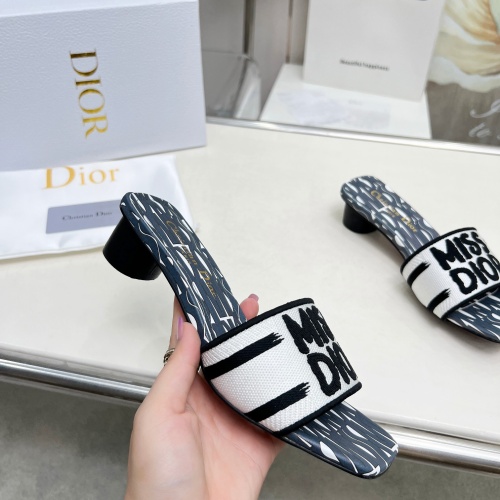 Cheap Christian Dior Slippers For Women #1236248 Replica Wholesale [$82.00 USD] [ITEM#1236248] on Replica Christian Dior Slippers