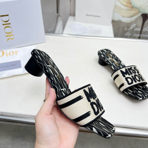 Cheap Christian Dior Slippers For Women #1236249 Replica Wholesale [$82.00 USD] [ITEM#1236249] on Replica Christian Dior Slippers