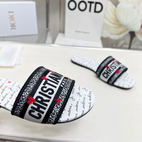 Cheap Christian Dior Slippers For Women #1236279 Replica Wholesale [$76.00 USD] [ITEM#1236279] on Replica Christian Dior Slippers