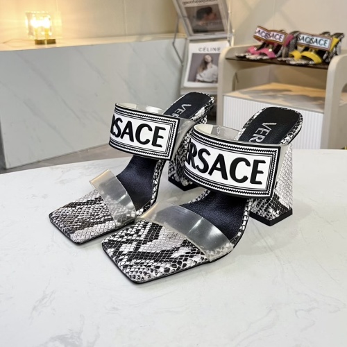 Cheap Versace Sandal For Women #1236313 Replica Wholesale [$80.00 USD] [ITEM#1236313] on Replica Versace Sandal