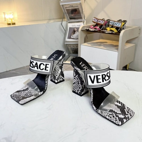 Cheap Versace Sandal For Women #1236313 Replica Wholesale [$80.00 USD] [ITEM#1236313] on Replica Versace Sandal