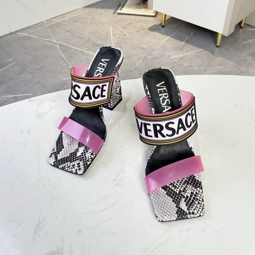 Cheap Versace Sandal For Women #1236320 Replica Wholesale [$80.00 USD] [ITEM#1236320] on Replica Versace Sandal