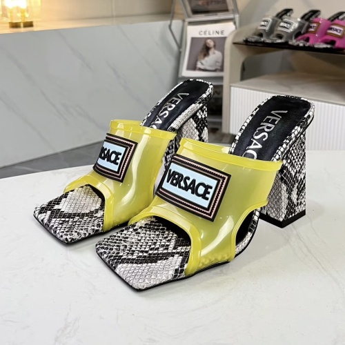 Cheap Versace Sandal For Women #1236344 Replica Wholesale [$80.00 USD] [ITEM#1236344] on Replica Versace Sandal