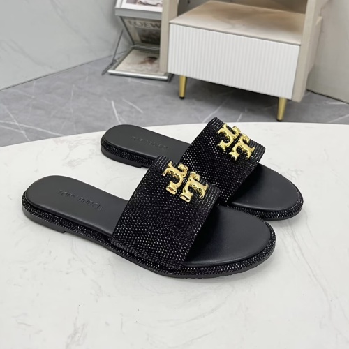 Cheap Tory Burch TB Slippers For Women #1236349 Replica Wholesale [$80.00 USD] [ITEM#1236349] on Replica Tory Burch TB Slippers