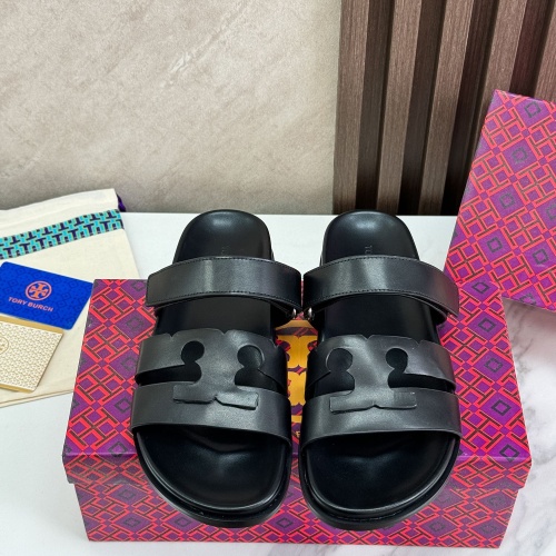 Cheap Tory Burch TB Slippers For Women #1236361 Replica Wholesale [$80.00 USD] [ITEM#1236361] on Replica Tory Burch TB Slippers