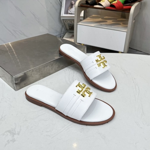 Cheap Tory Burch TB Slippers For Women #1236363 Replica Wholesale [$80.00 USD] [ITEM#1236363] on Replica Tory Burch TB Slippers