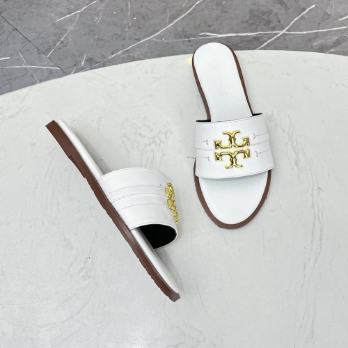 Cheap Tory Burch TB Slippers For Women #1236363 Replica Wholesale [$80.00 USD] [ITEM#1236363] on Replica Tory Burch TB Slippers