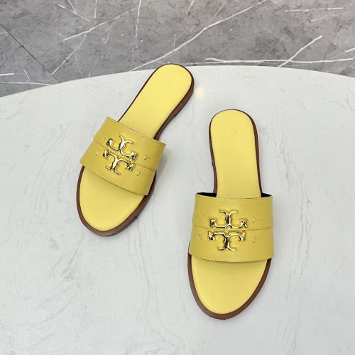 Cheap Tory Burch TB Slippers For Women #1236377 Replica Wholesale [$80.00 USD] [ITEM#1236377] on Replica Tory Burch TB Slippers