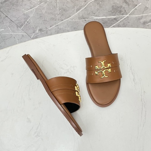 Cheap Tory Burch TB Slippers For Women #1236378 Replica Wholesale [$80.00 USD] [ITEM#1236378] on Replica Tory Burch TB Slippers