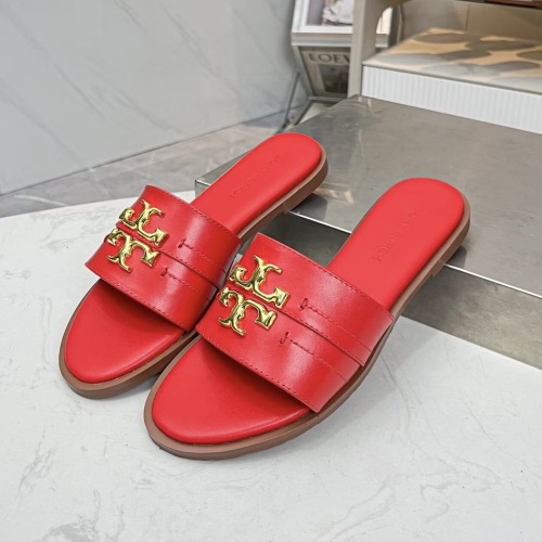 Cheap Tory Burch TB Slippers For Women #1236379 Replica Wholesale [$80.00 USD] [ITEM#1236379] on Replica Tory Burch TB Slippers